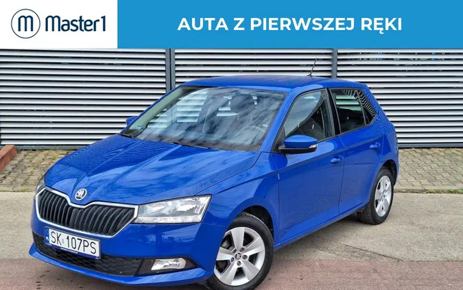 śląskie Skoda Fabia cena 31000 przebieg: 190391, rok produkcji 2019 z Gąbin